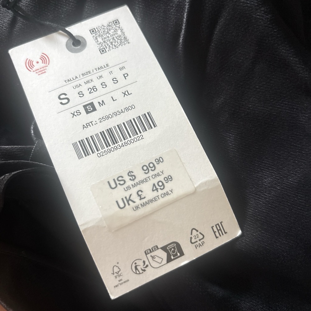 Zara Black Maxi Dress - Picture 6 of 6
